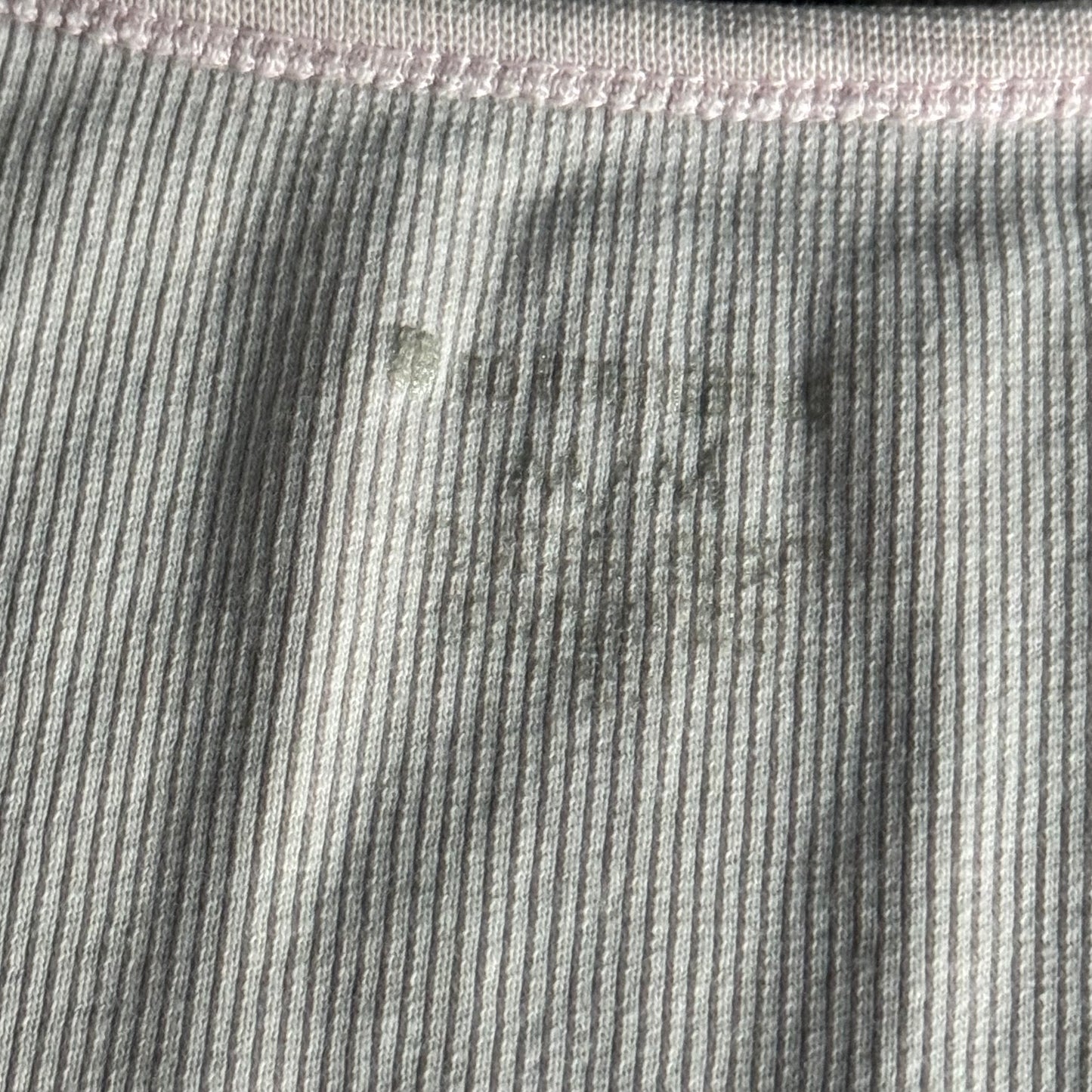 light baby pink y2k no boundaries heart robbed tank top (M)