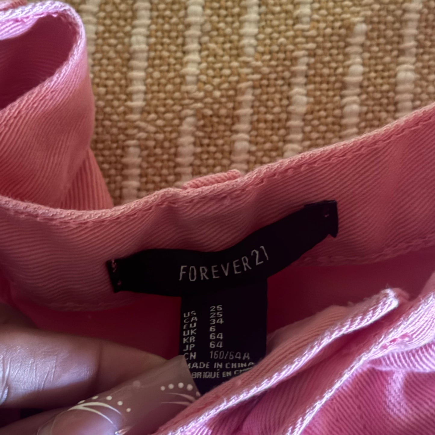 hot pink studded 2010s high waisted shorts (25)
