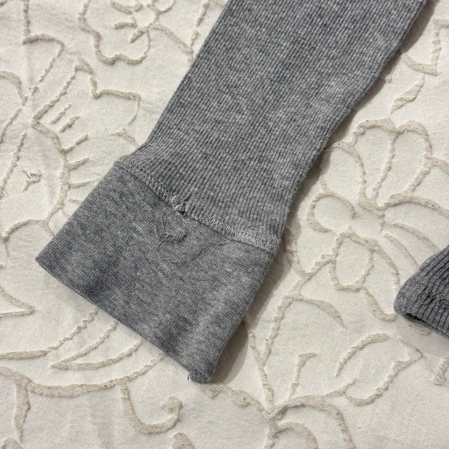 Grey ‘Faded Glory’ Stretchy Long Sleeve Shirt