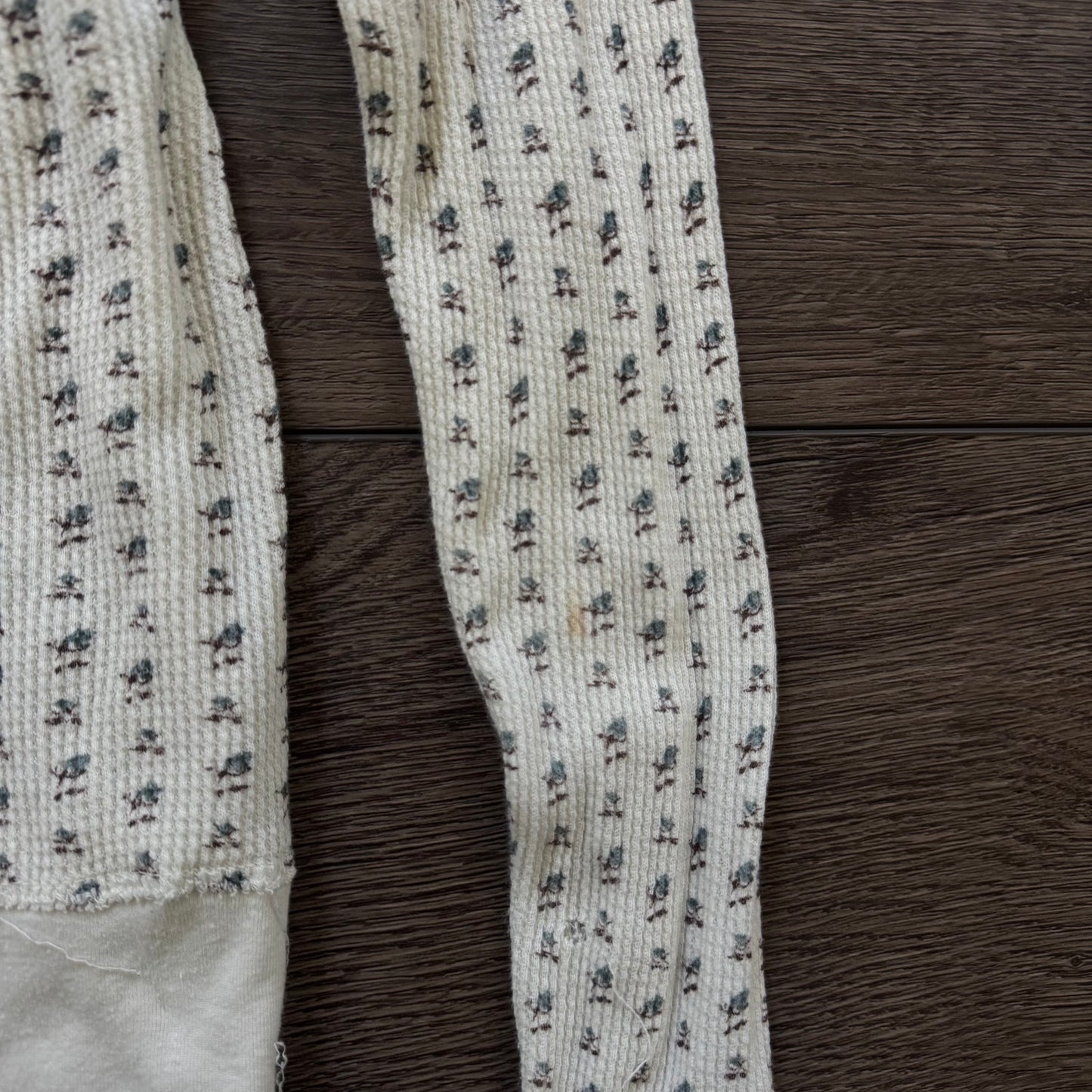 créame floral vintage forever 21 v neck hoodie