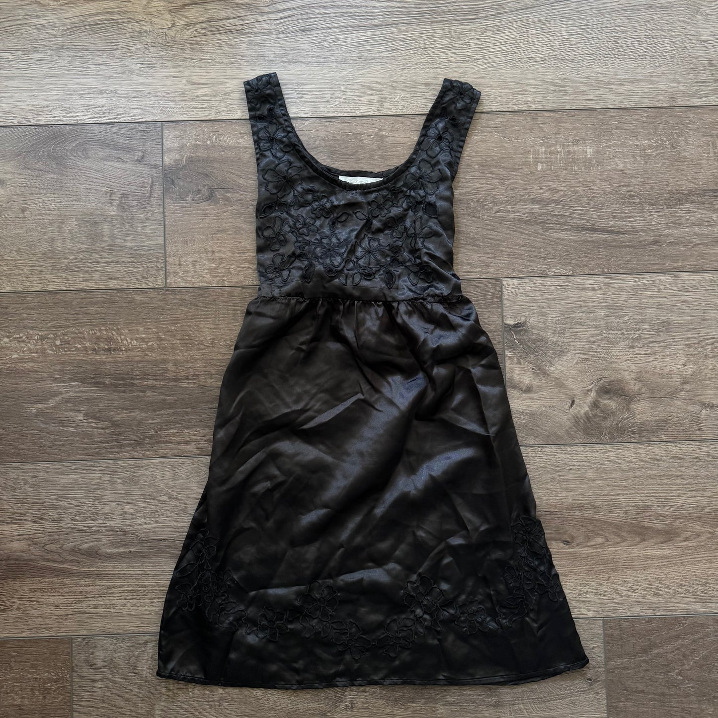 Black ‘Charlotte Russe’ Y2K Tie Back Dress