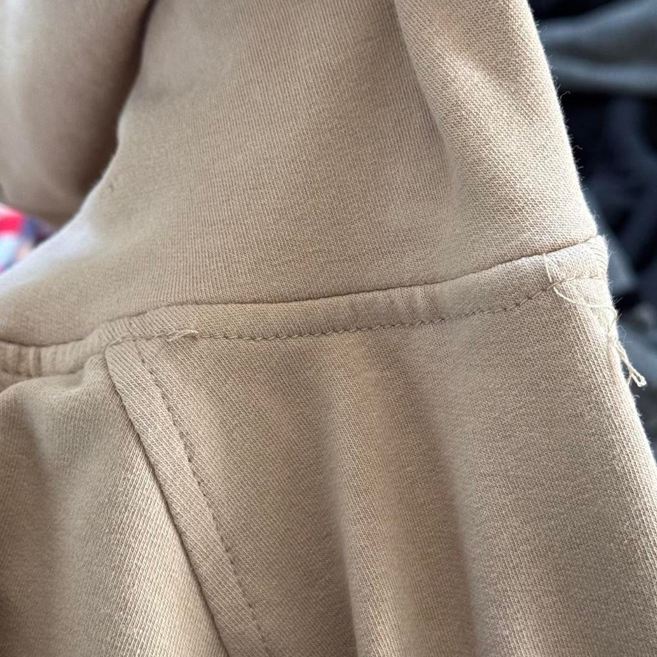 beige juicy couture inspired y2k rhinestone zip up jacket