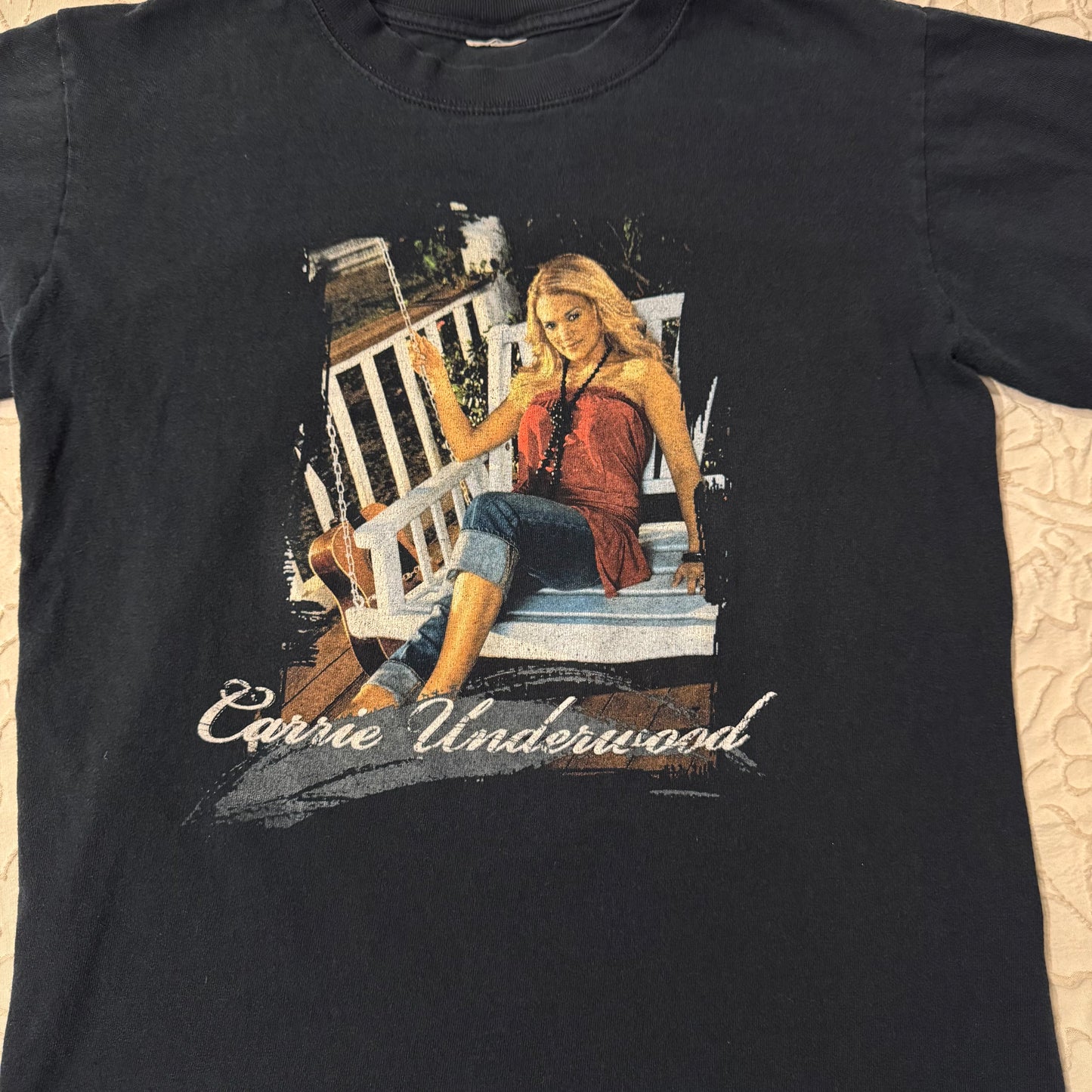 Black Carrie Underwood 2016 Tour Graphic Shirt