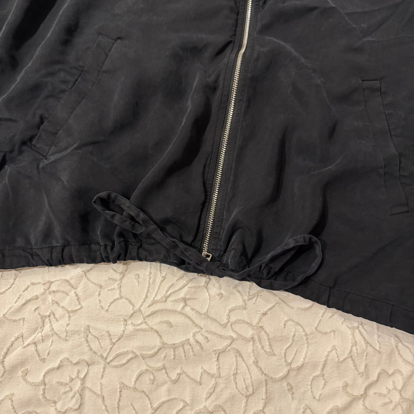 Black ‘AllSaints’ Double Zip Jacket