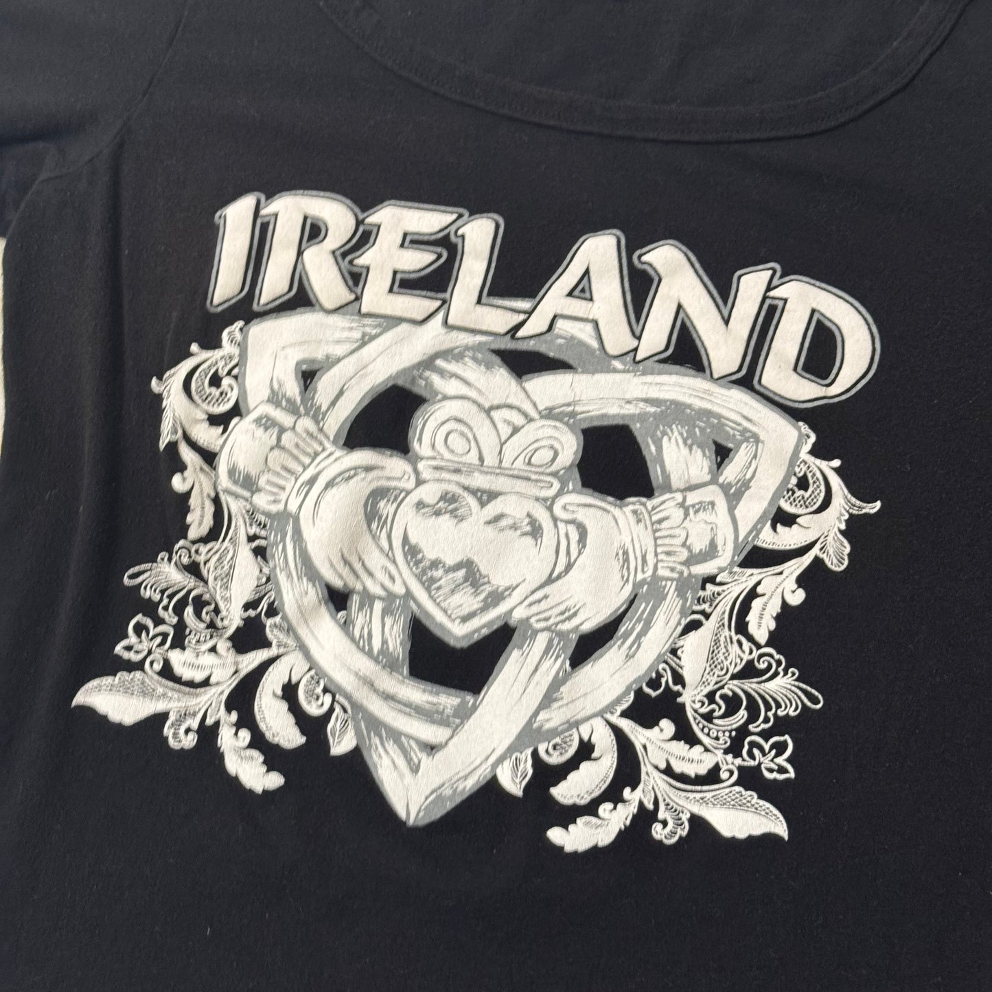 Black ‘Traditional Craftwear’ Ireland Cybery2k Graphic Shirt