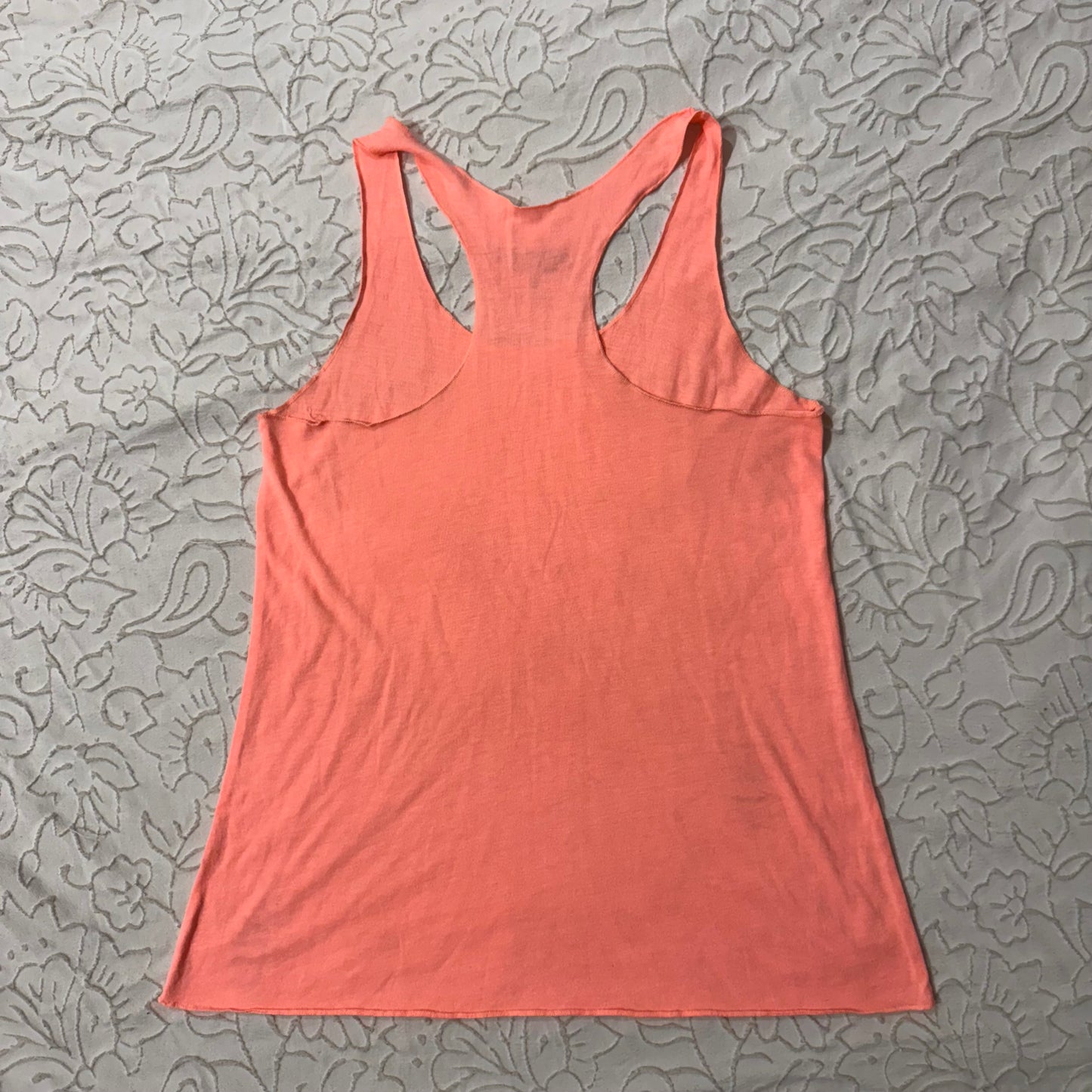 Salmon Pink ‘Fox Racing’ Racerbank Tank Top
