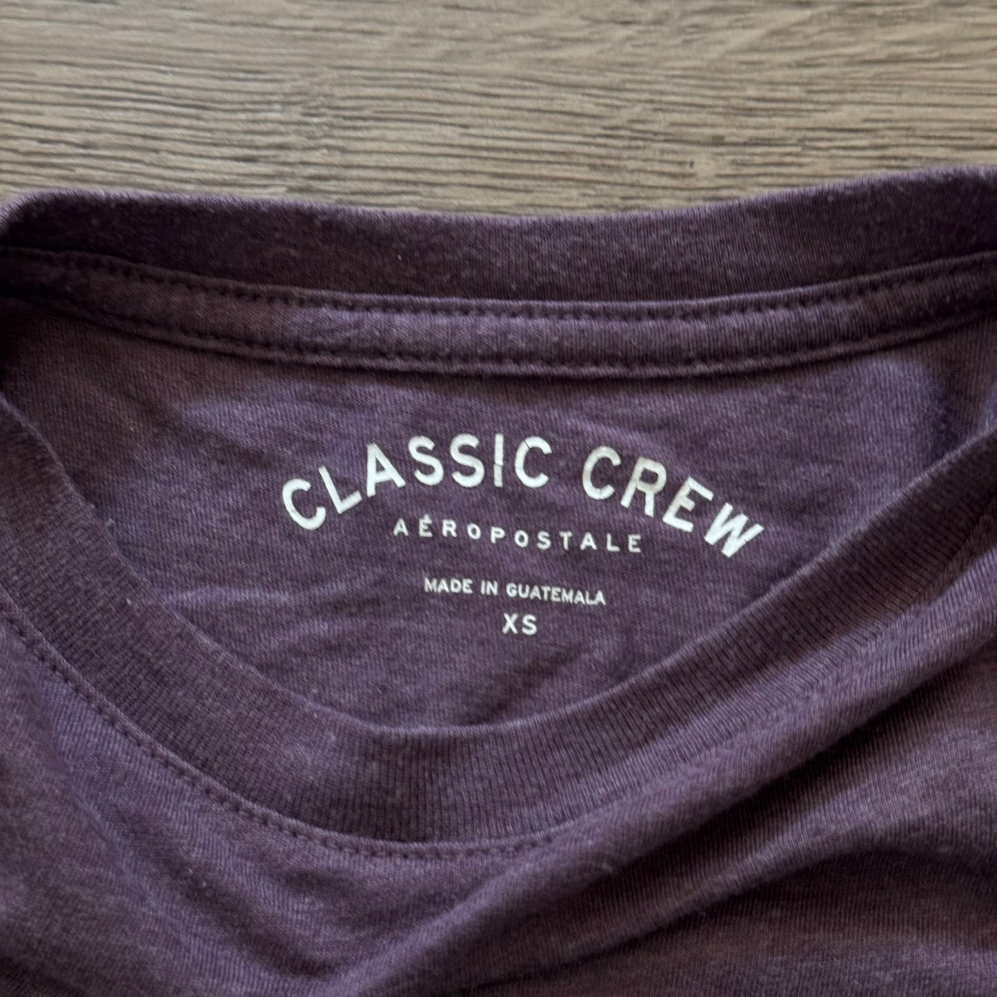 Purple ‘Aeropostale’ Graphic Tee Shirt