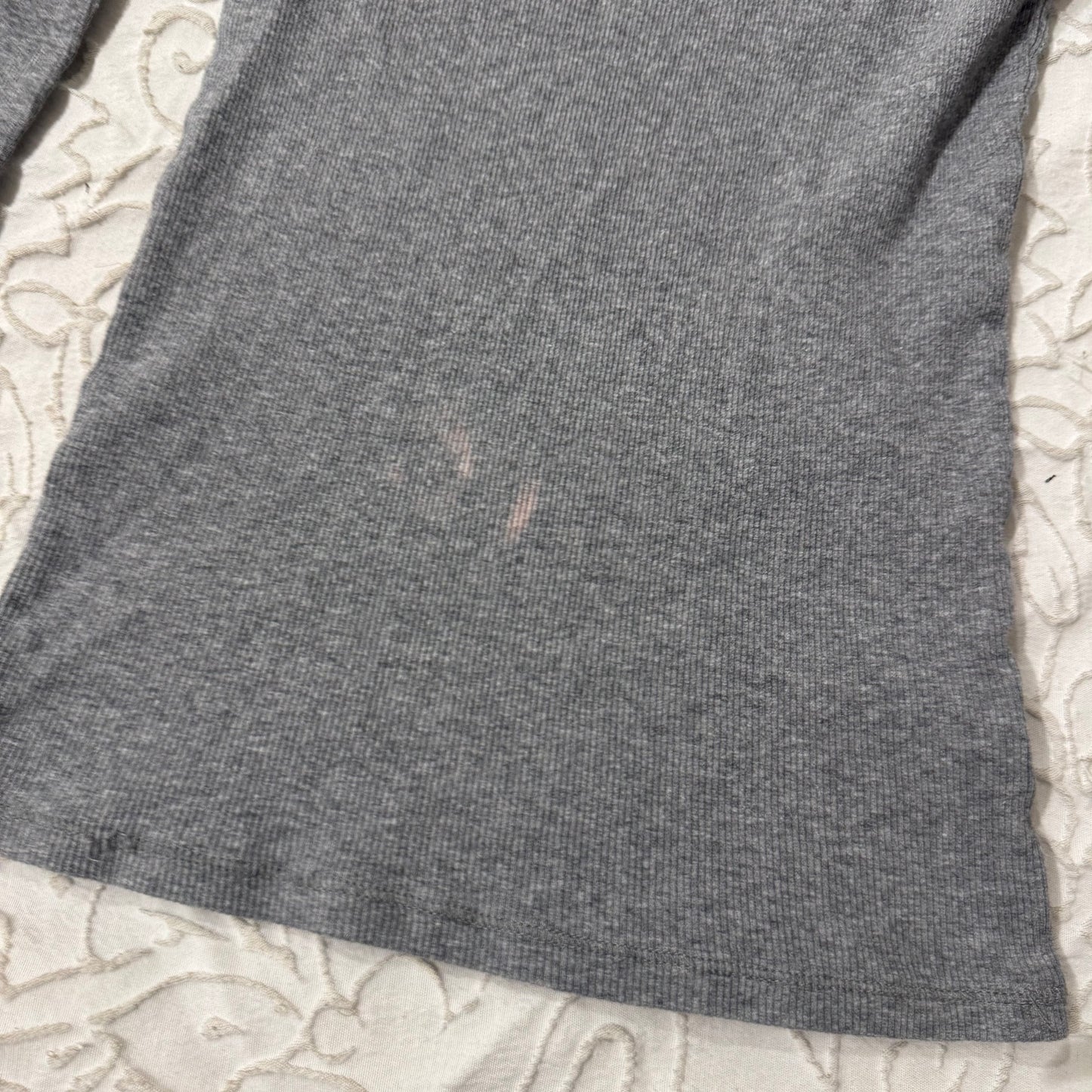 Grey ‘Faded Glory’ Stretchy Long Sleeve Shirt