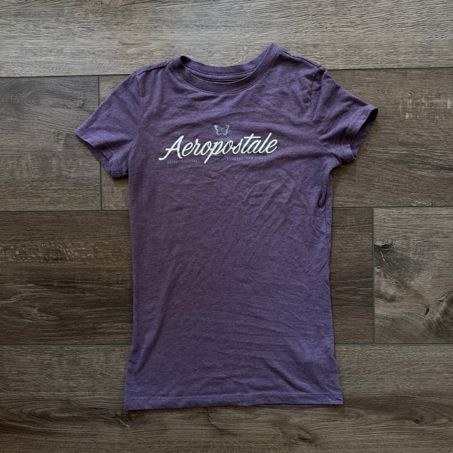 Purple ‘Aeropostale’ Graphic Tee Shirt
