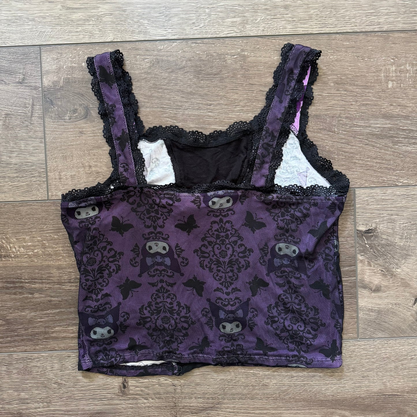Purple ‘Kuromi’ Corset Top