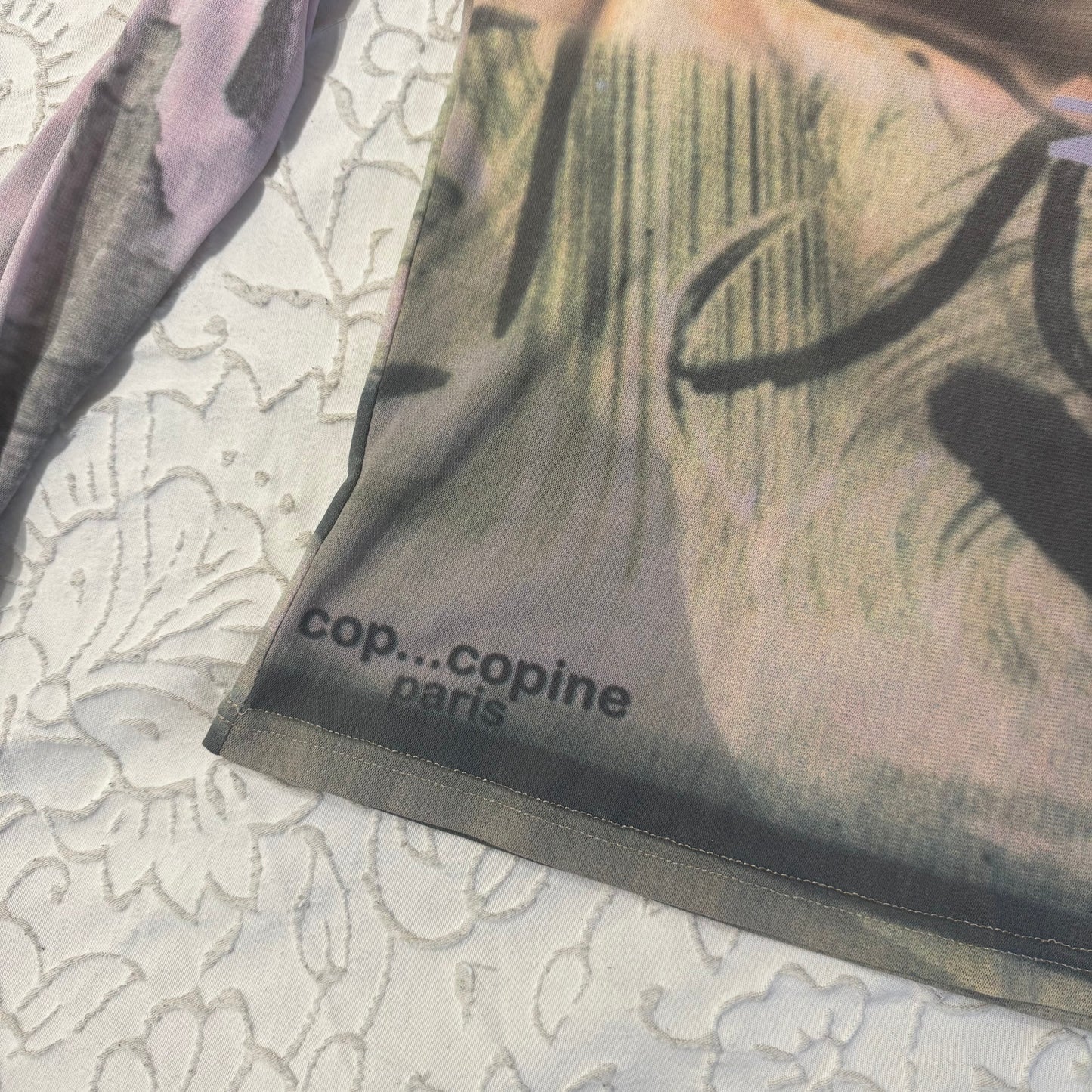 Cop Copine Euro Buddha Girl Mesh Top