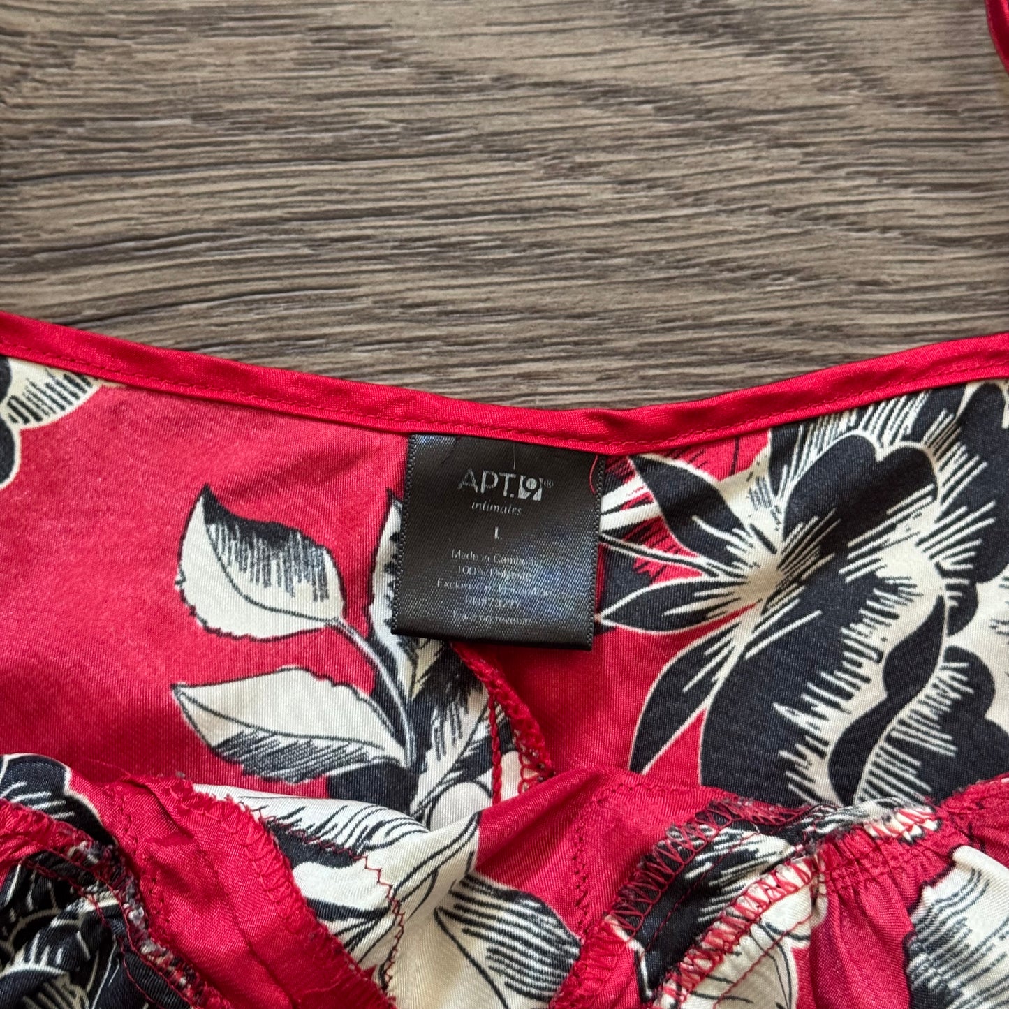 Red ‘Apt. 9’ Floral Slip Dress