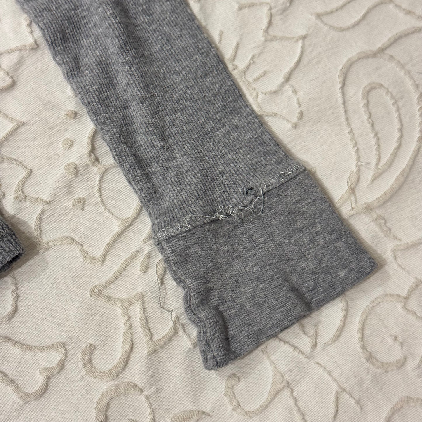 Grey ‘Faded Glory’ Stretchy Long Sleeve Shirt