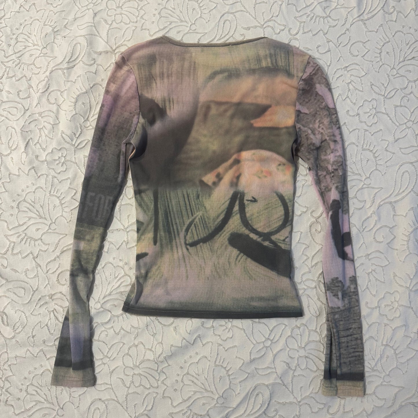 Cop Copine Euro Buddha Girl Mesh Top