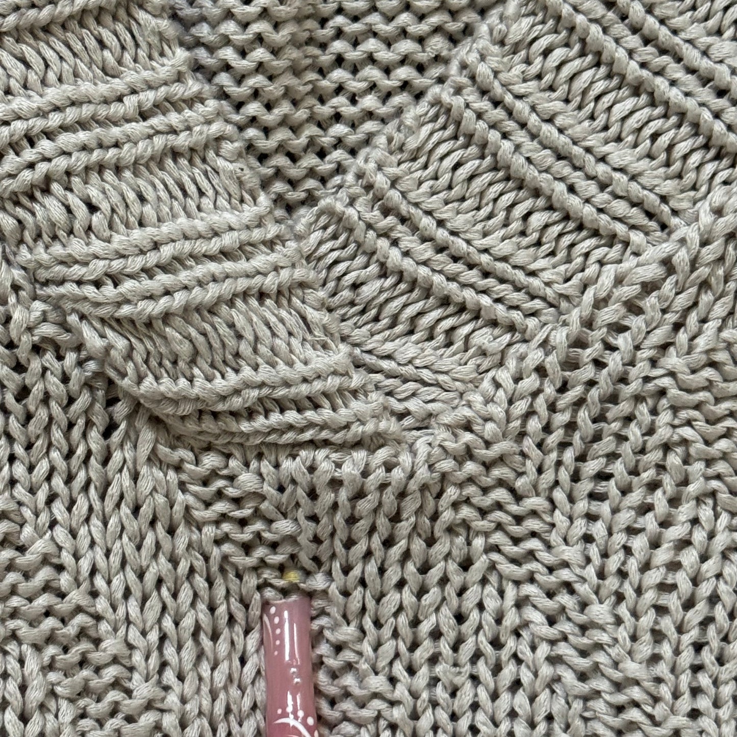 beige euro deep v neck sweater tie back blouse