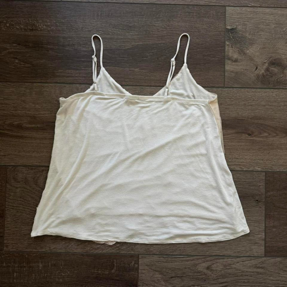 Crème & Gold ‘About a Girl’ Sequin Cami Top