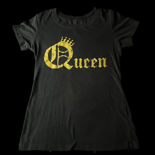 Black ‘Queen’ Graphic Shirt