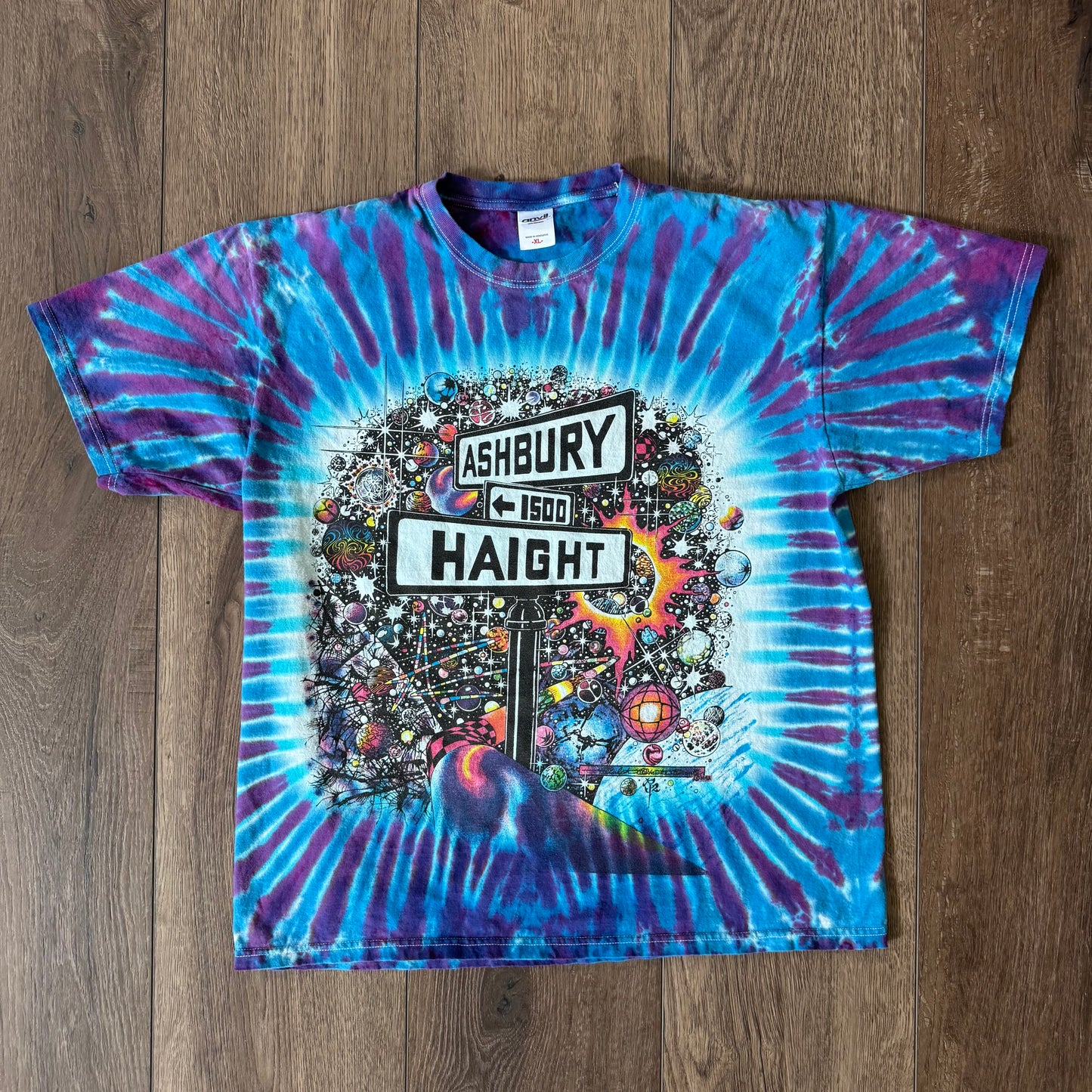 tie dye vintage 90’s grateful dead ashbury haight graphic shirt