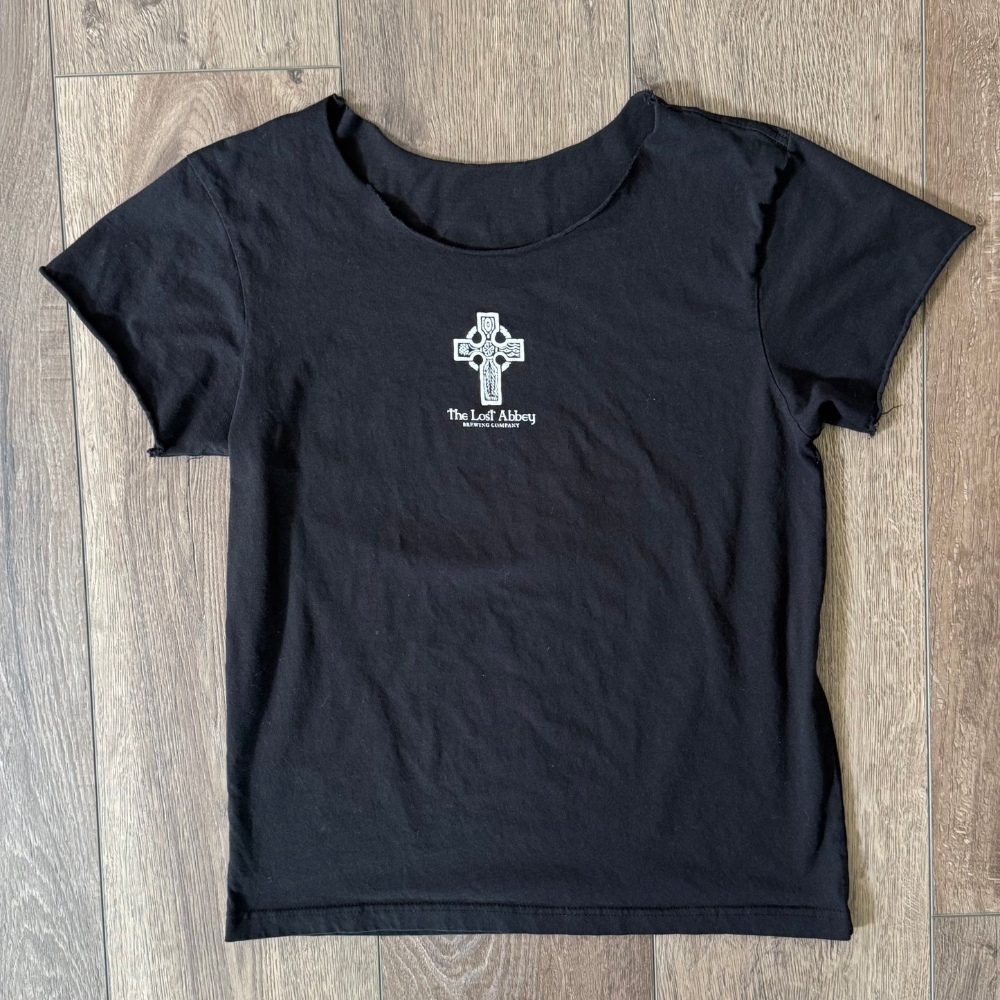 black & white the lost abbey gothic off the shoulder short sleeve shirt