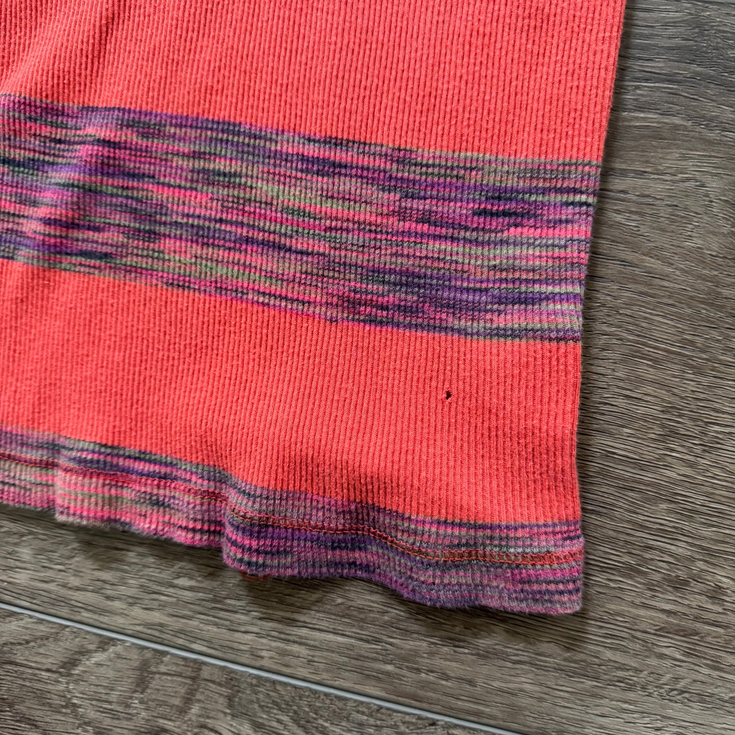 orange v neck henley old navy top stretchy