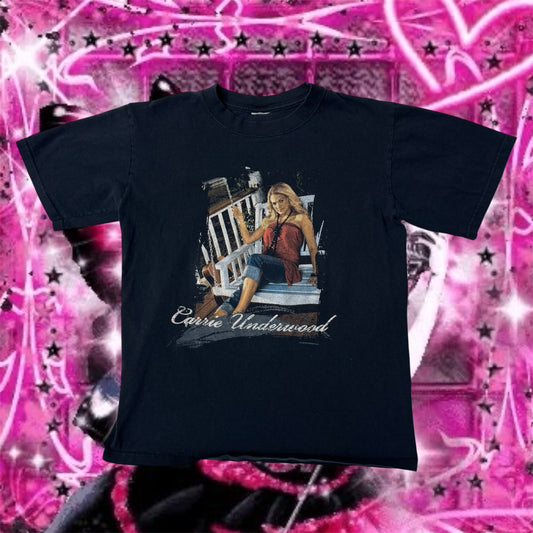 Black Carrie Underwood 2016 Tour Graphic Shirt