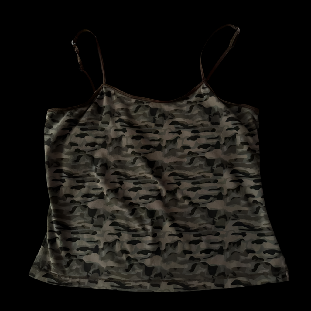 Camo ‘Next Generation’ Cropped Stretchy Tank Top