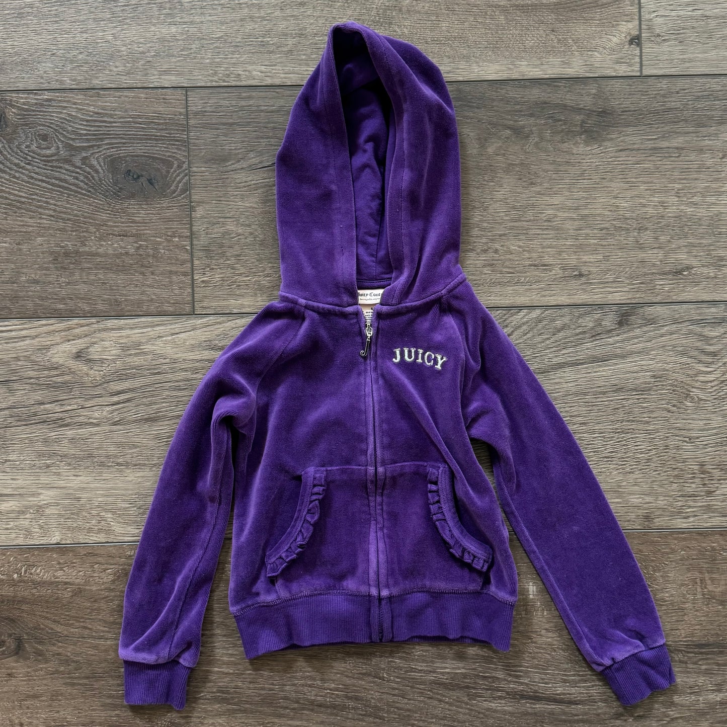 purple juicy couture y2k kids jacket (5)