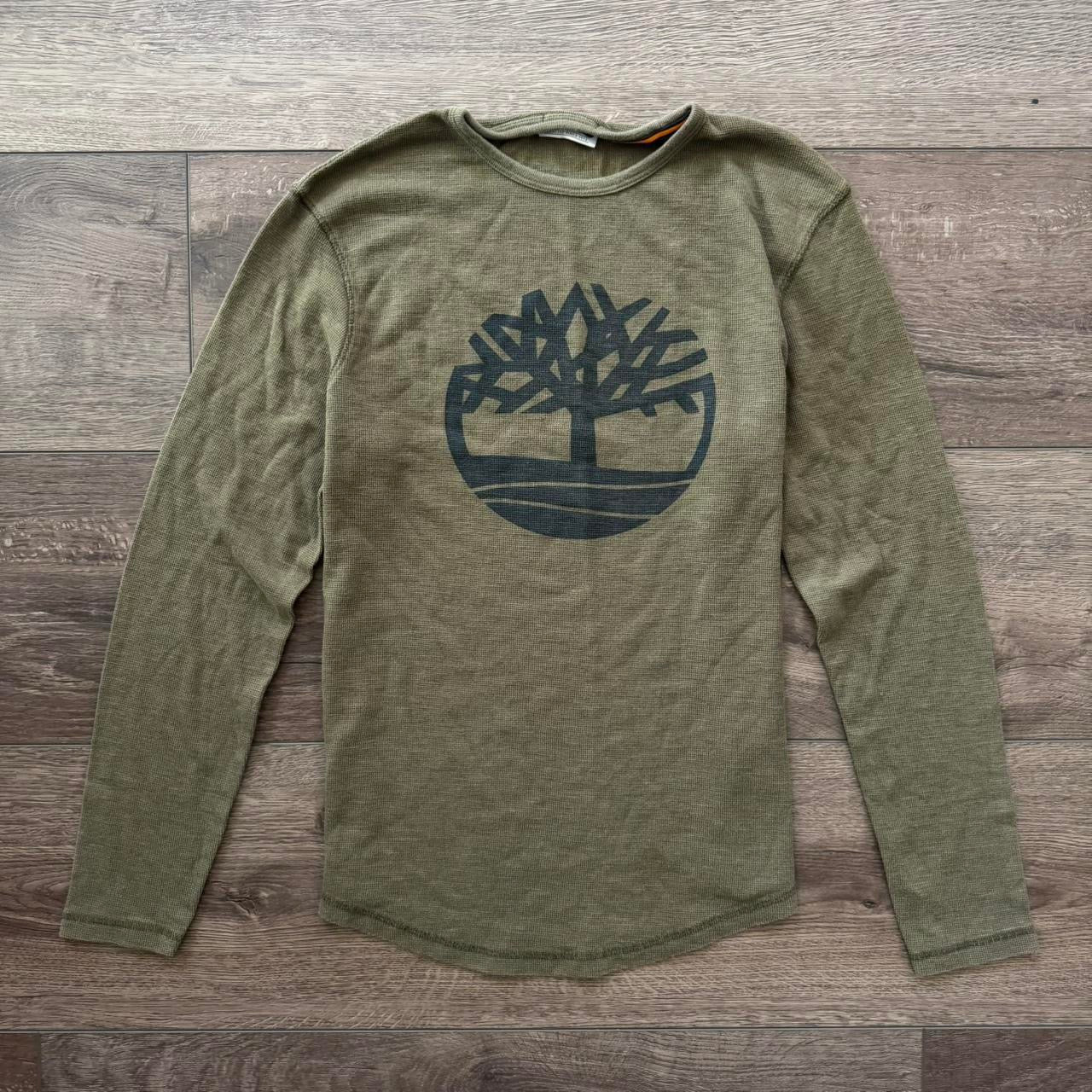 olive green timberland men’s long sleeve shirt