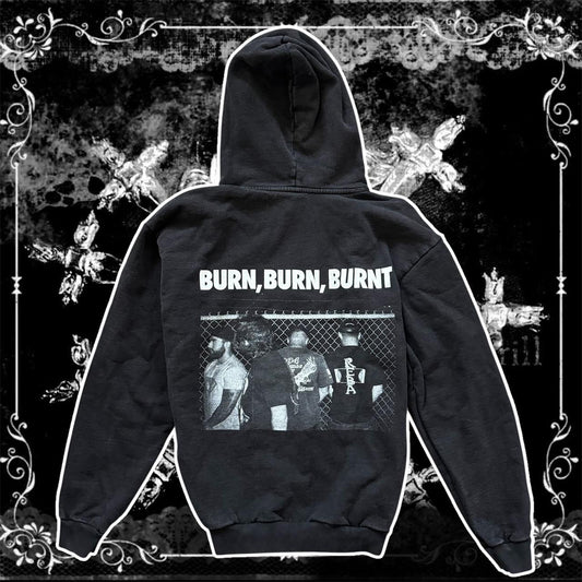 black & white zach bryan merch thick heavyweight hoodie jacket