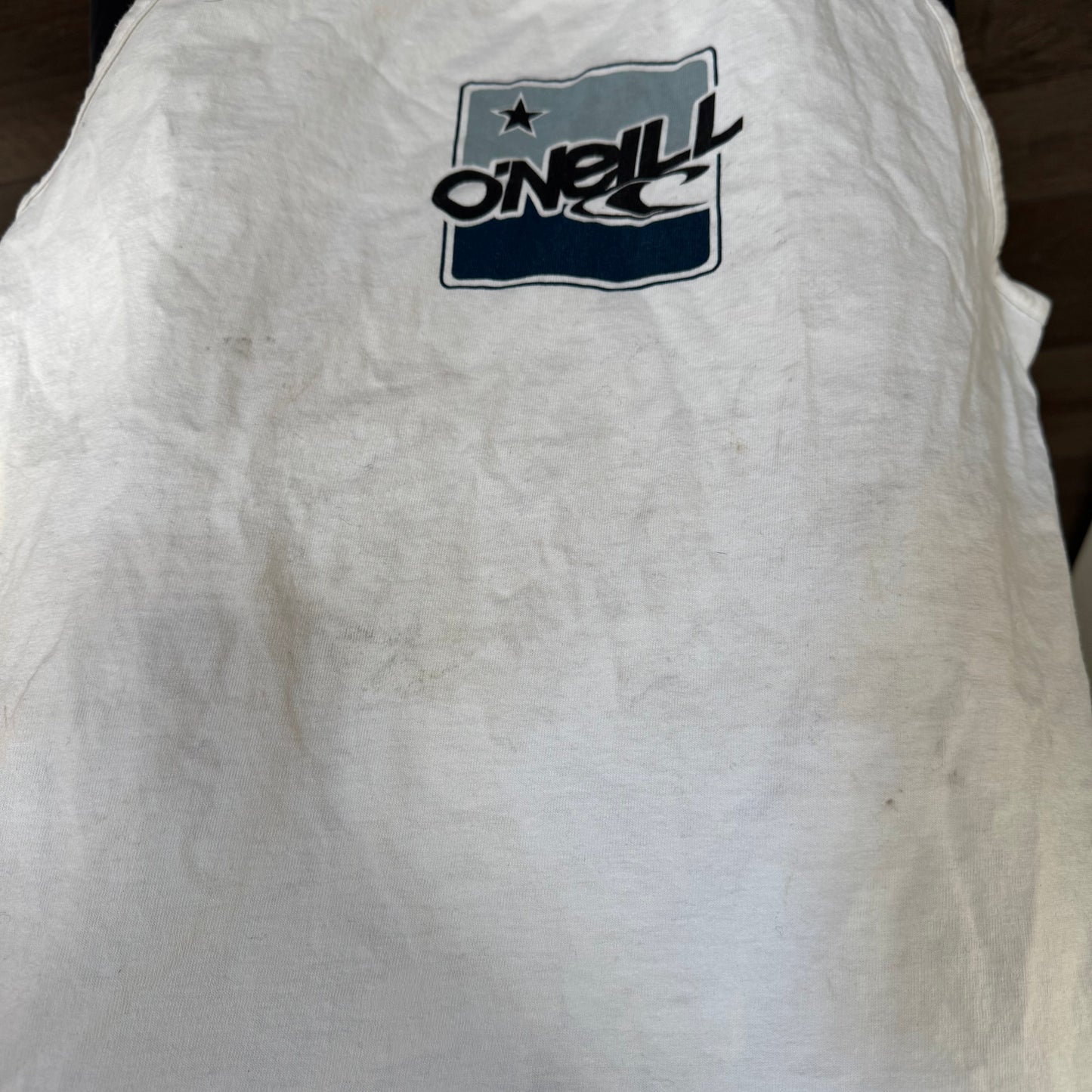 white o’neil vintage y2k men’s tank top