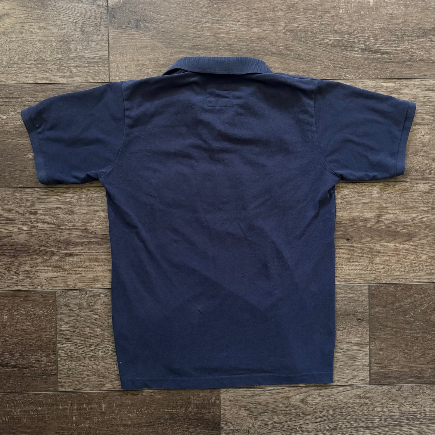 rare navy blue prague x chief keef cybery2k collared button up men’s shirt