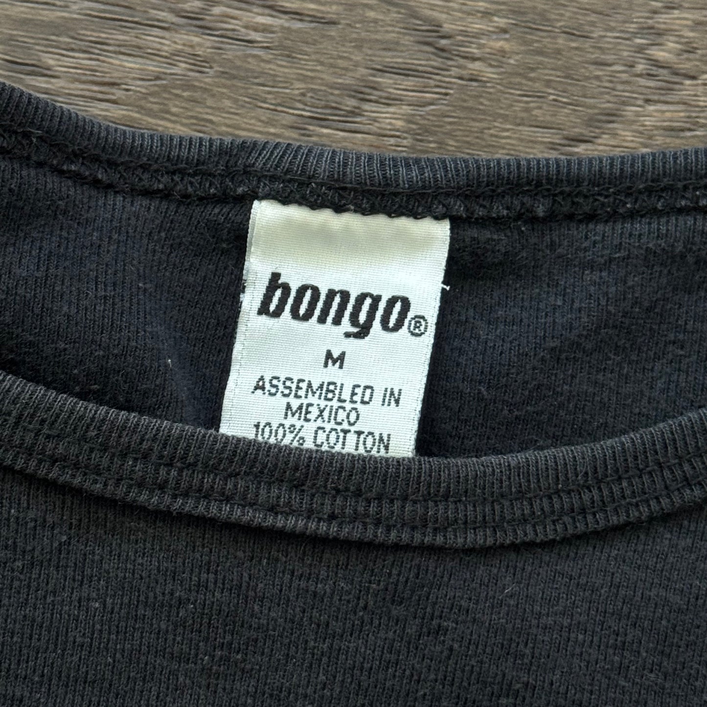 black bongo y2k grungy long sleeve shirt