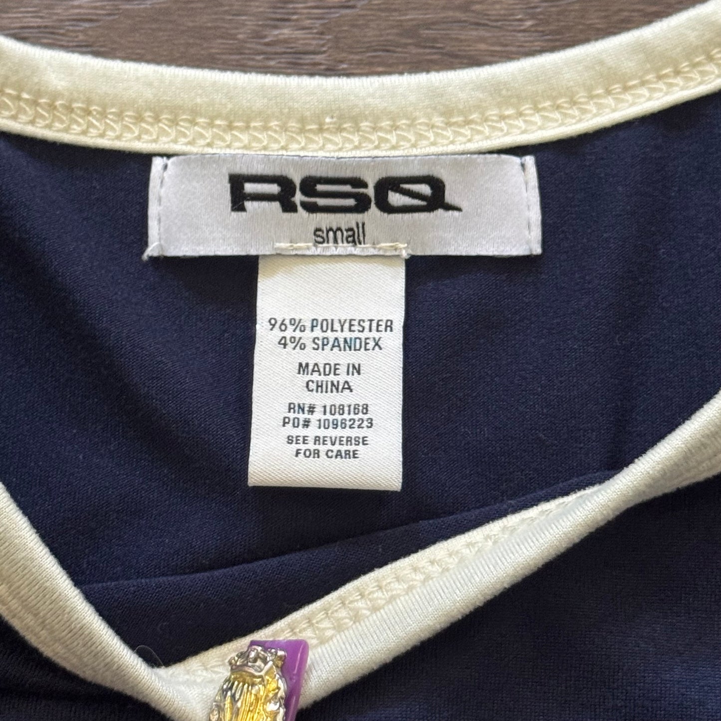 navy blue italia sports vibe stretchy shirt
