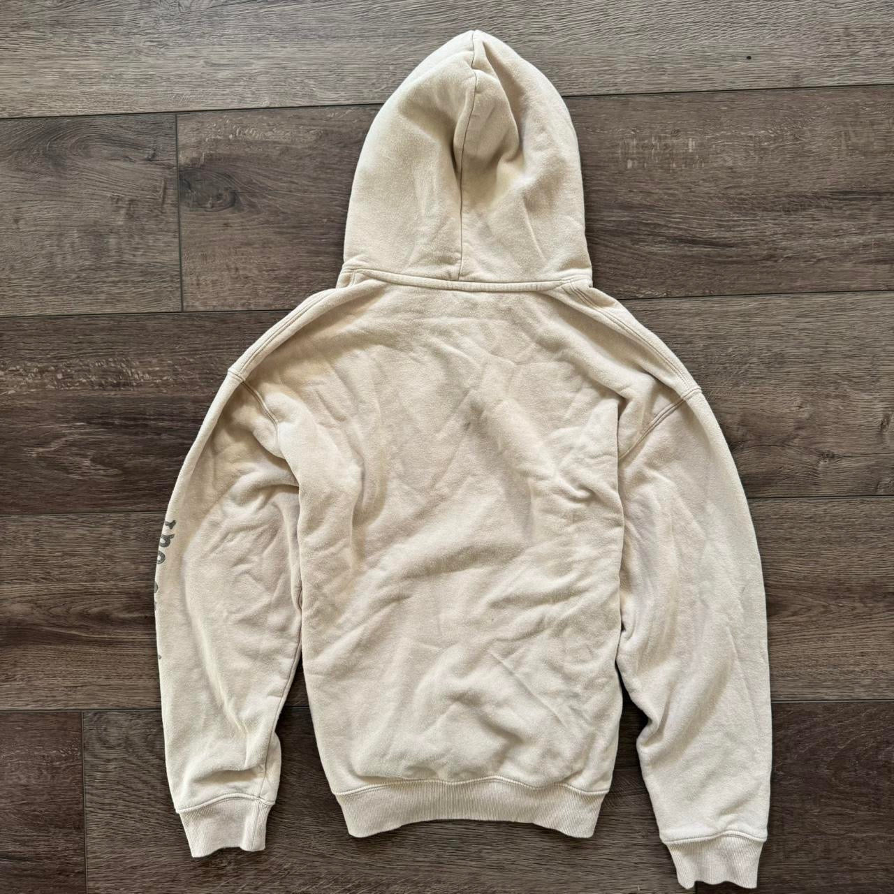 beige the cranberries 1993 band graphic hoodie
