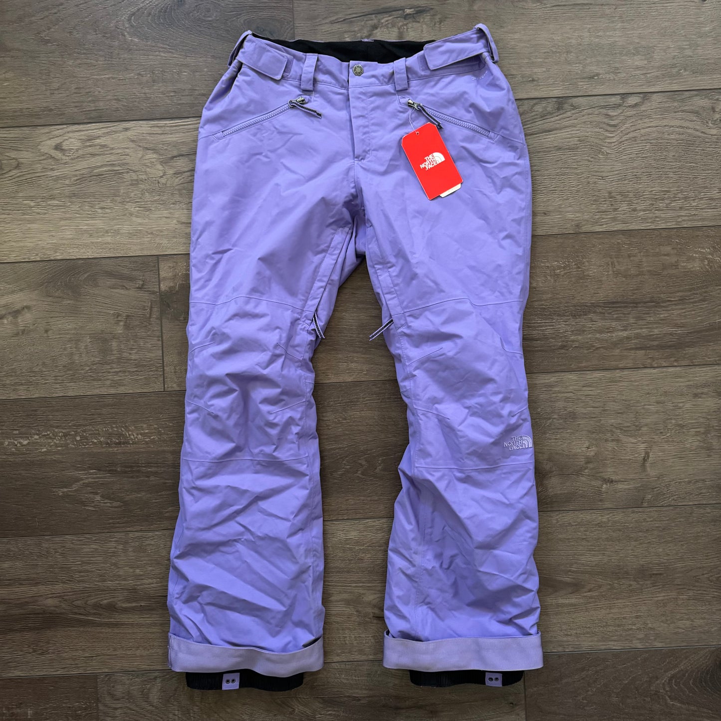purple NWT the north face aboutaday snowboard ski snow high rise pants