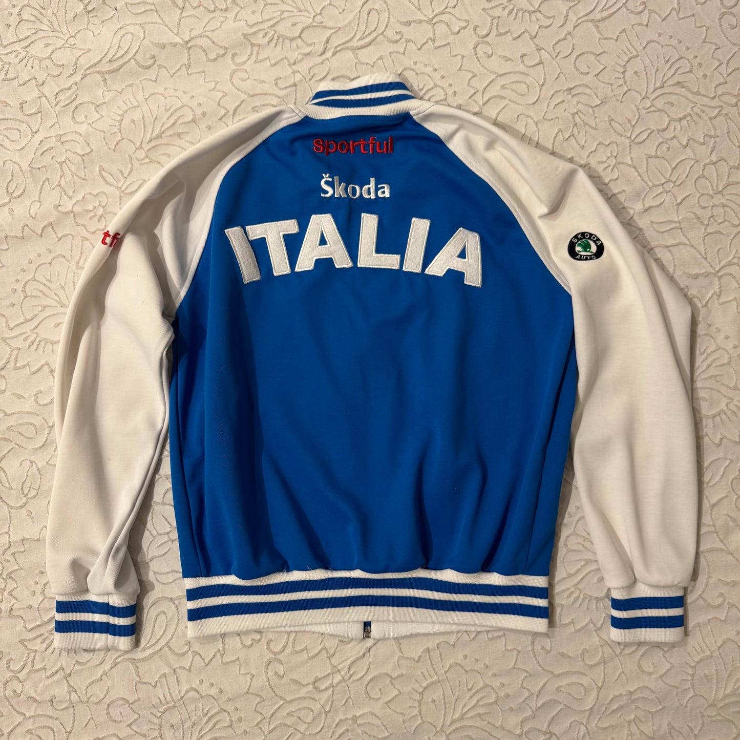 Blue ‘Sportful’ Italia Skoda Zip Up Jacket