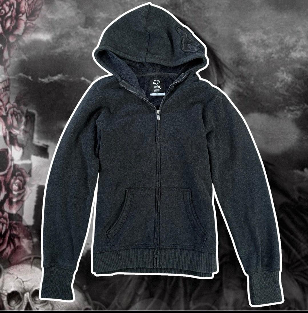 black fox racing motocross fleece line hoodie (XL)