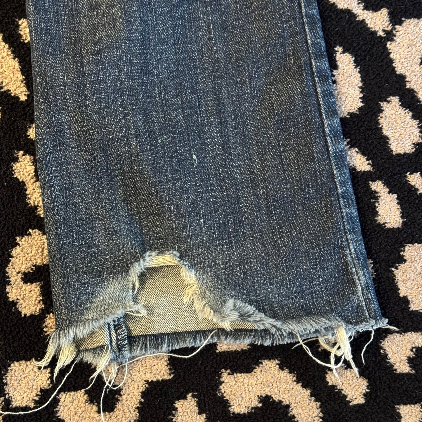 denim blue cybery2k mcbling rhinestone grace in la low rise bootcut jeans (9)