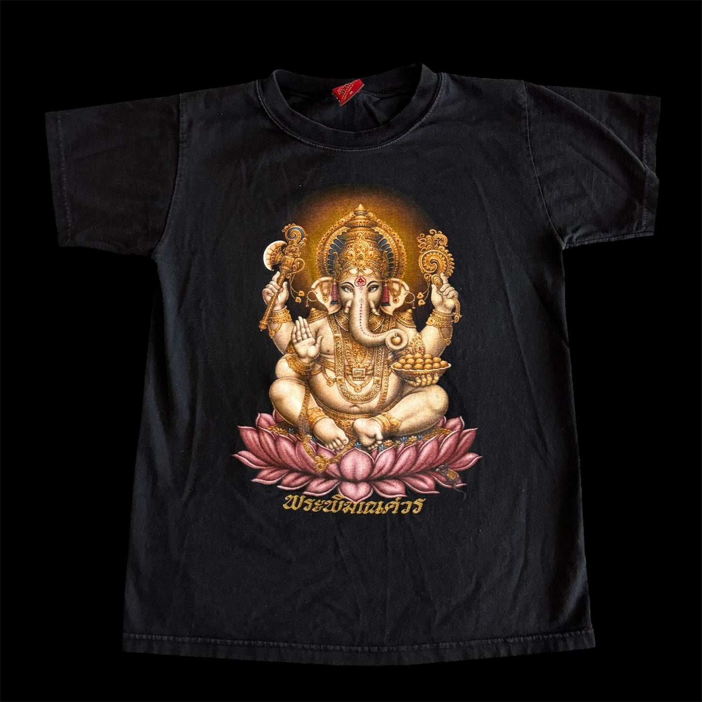 Black ‘My Dream’ Ganesha God Graphic Shirt