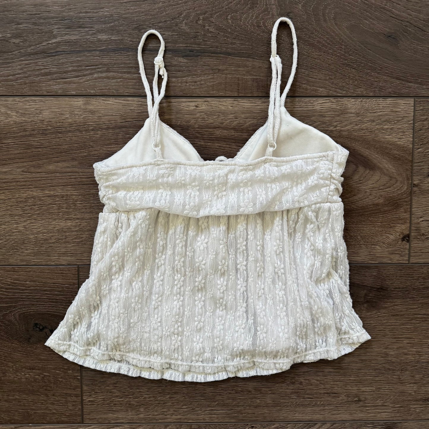 white floral lace babydoll cami no boundaries