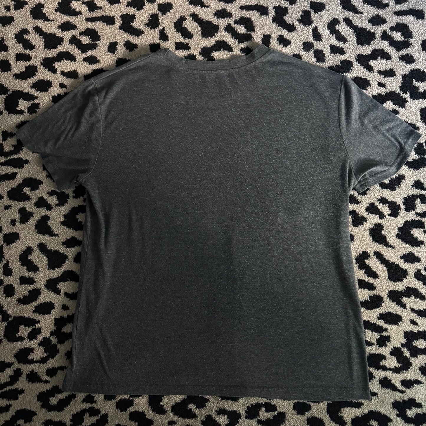 dark grey fleetwood mac dove short sleeve shirt (L)