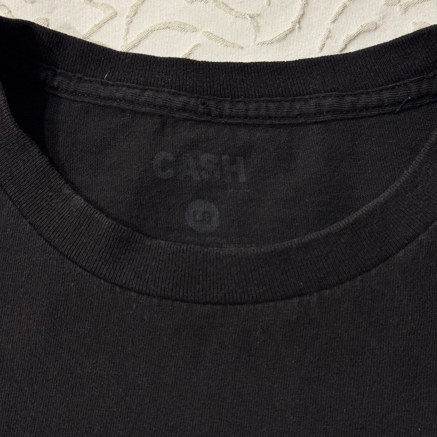 Black ‘Johnny Cash’ Graphic Tee Shirt