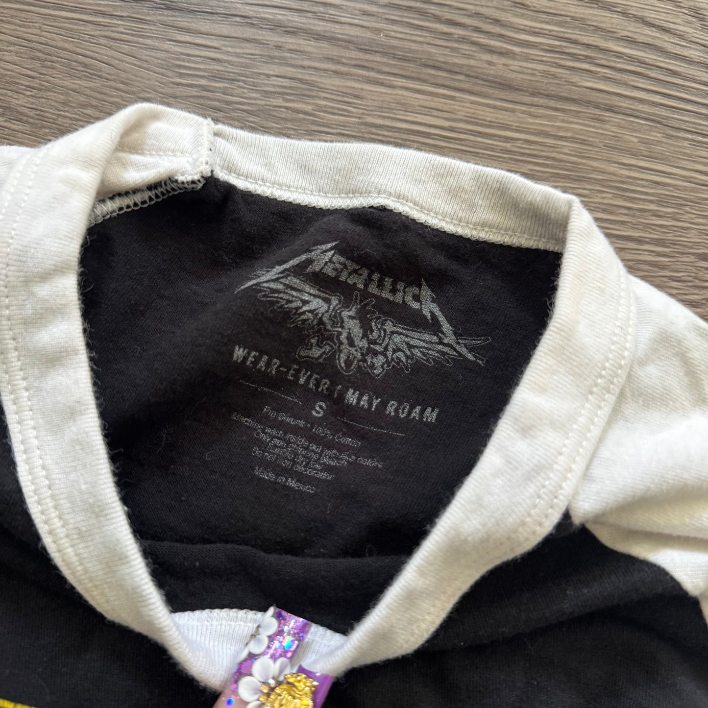 white & black metálica now that we are dead graphic men’s shirt