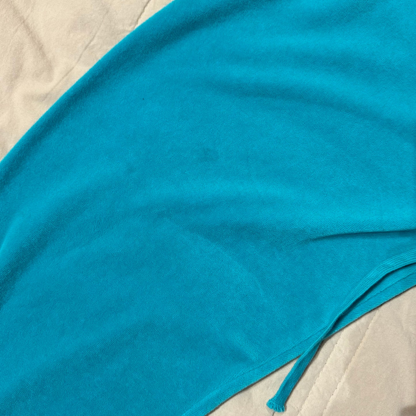 Dark Teal ‘Juicy Couture’ High Rise Flared Sweatpants