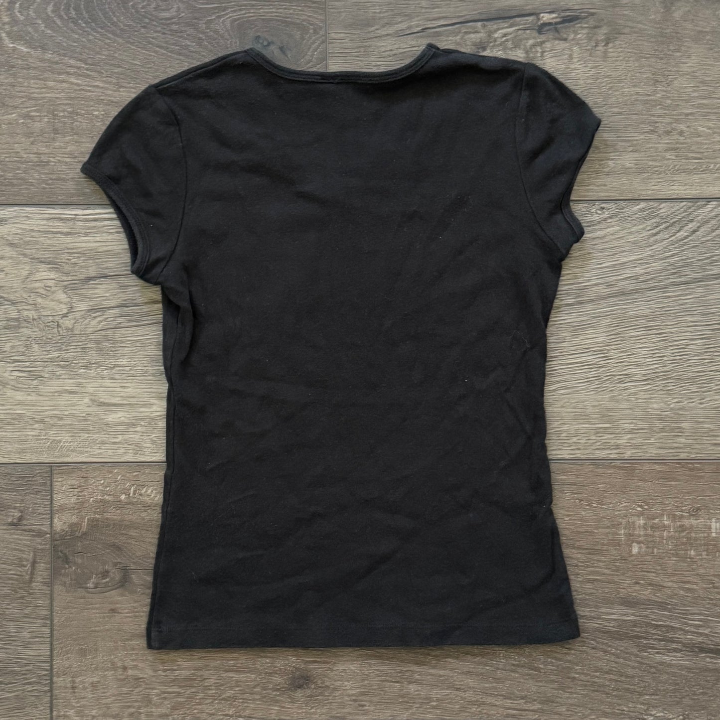 black & blue v neck carlsbad ca graphic baby tee shirt