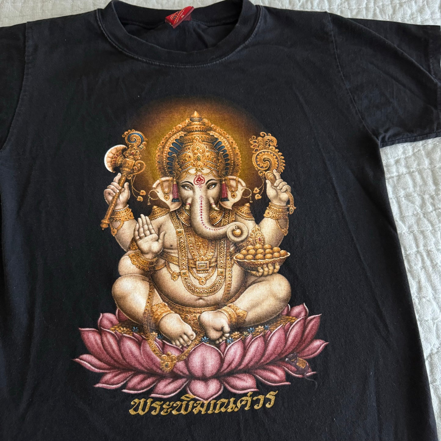 Black ‘My Dream’ Ganesha God Graphic Shirt