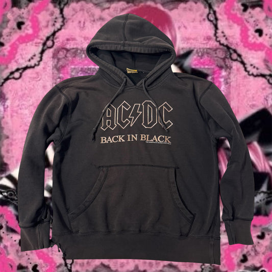 Black ‘Rockware’ AC/DC 2005 Back in Black Hoodie