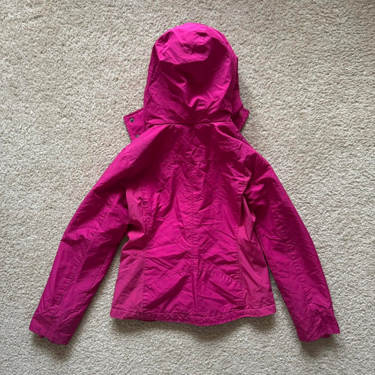 hot pink hollister lightweight y2k hoodie jacket