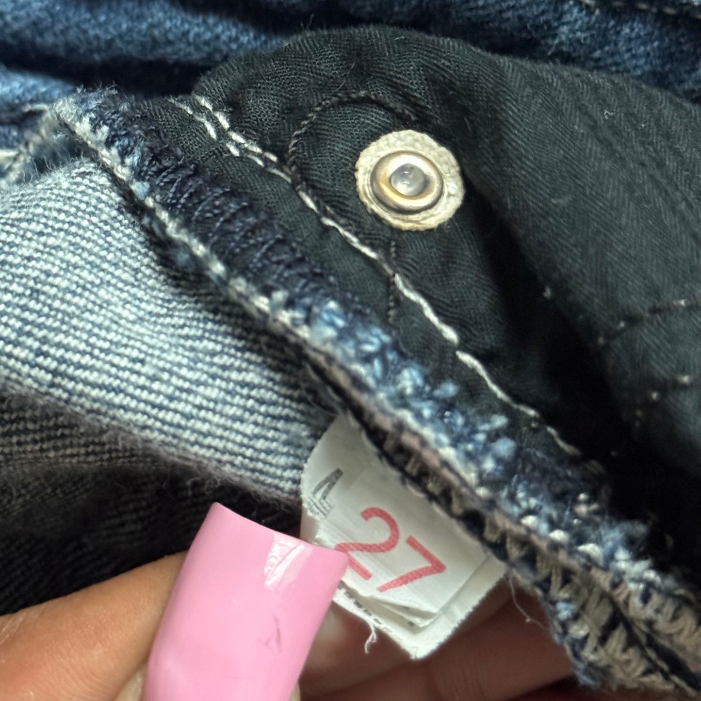 denim blue miss me y2k ulta low rise bootcut jeans (27)