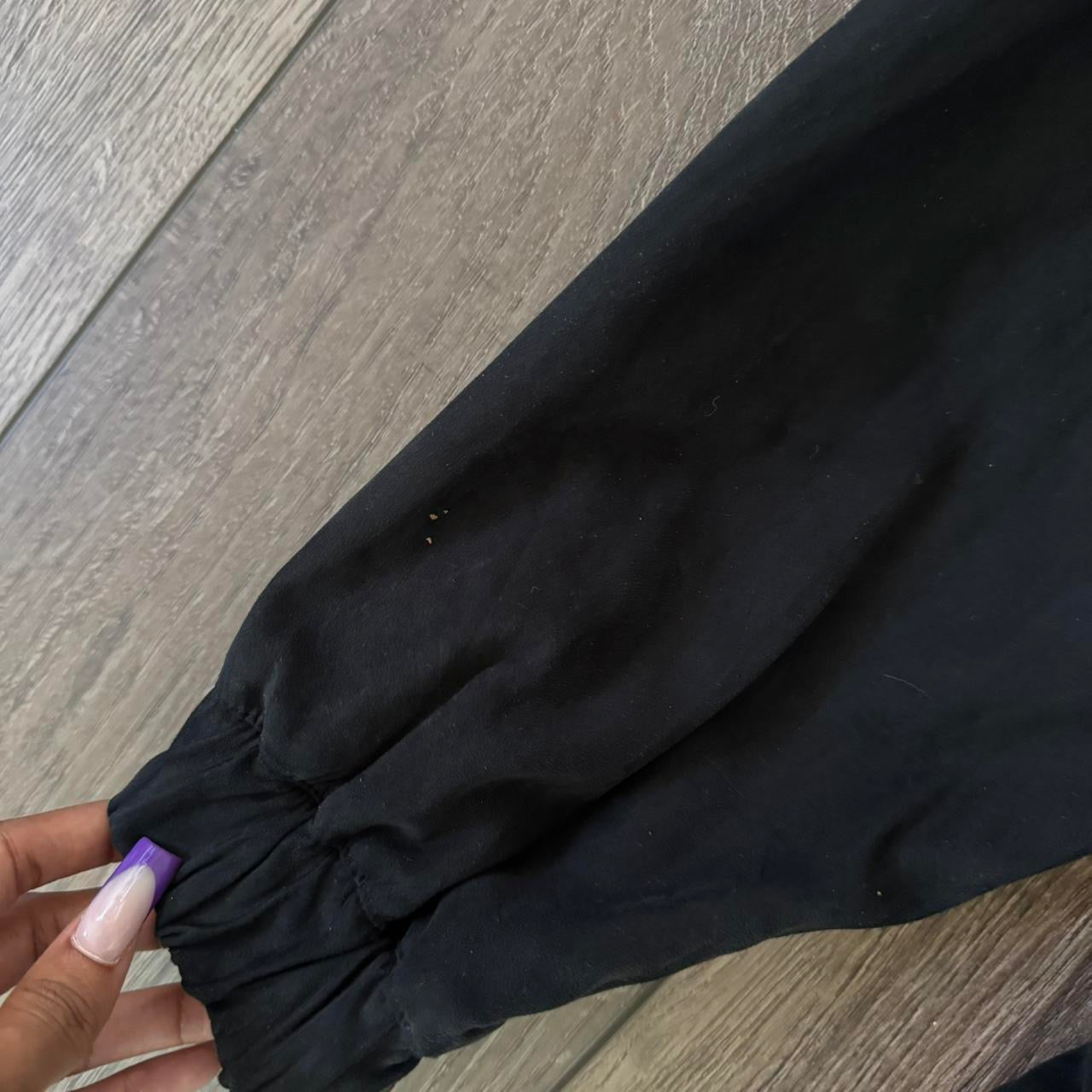black vintage 90s weatherproof thick windbreaker jacket